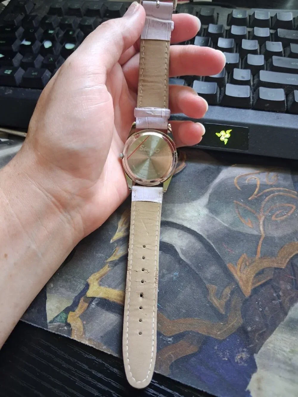 Lilac Sanrio Hello Kitty watch